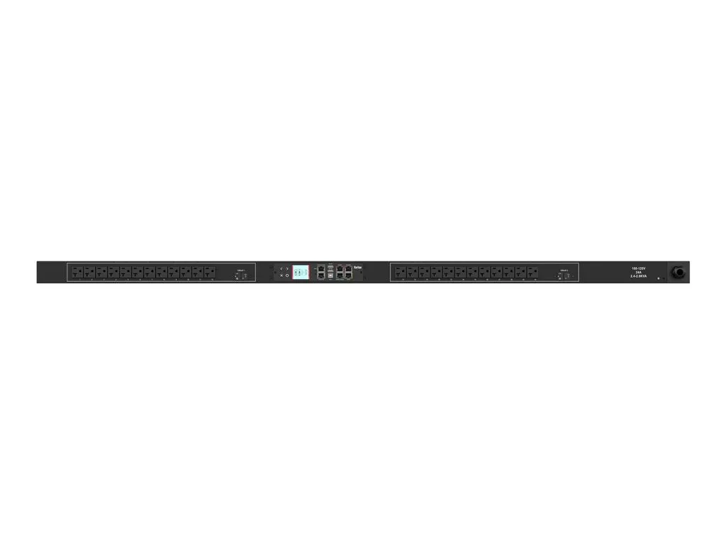 Raritan PX3-1478U - Power distribution unit (rack-mountable) - AC 120 V - 2900 VA - 1-phase 3 Wire - Ethernet 10/100/1000, USB, PX3-1478U-K2
