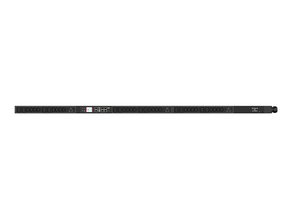 Raritan PX3-1725V - Power distribution unit (rack-mountable) - AC 208 V - 8600 VA - 3-phase delta - Ethernet 10/100, RS-232,