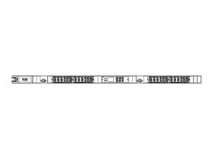 Raritan PX4-4884-E7 - Power distribution strip (rack-mountable) - 24A - AC 208 V - 5000 VA - 1-phase - RS-232, USB, Ethernet PX4-4884-E7K1