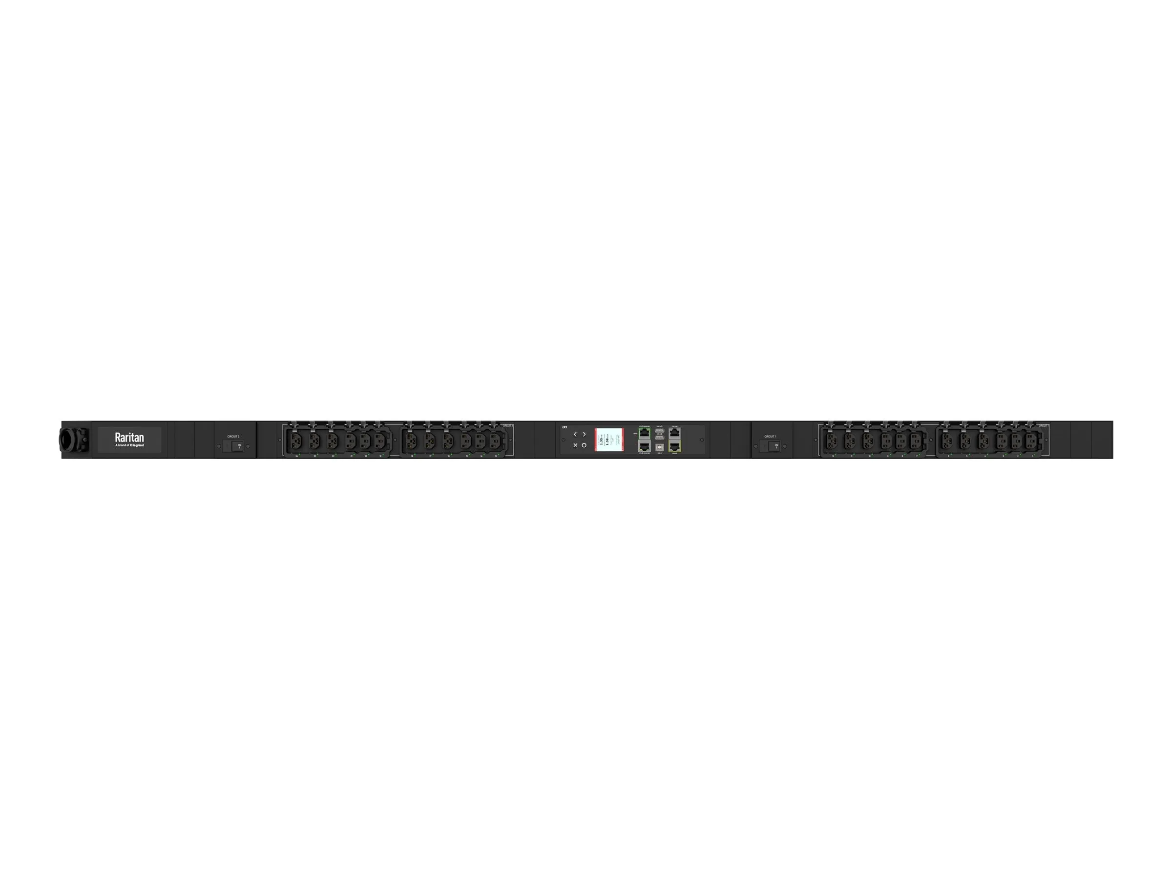Raritan PX4-4884-E7 - Power distribution strip (rack-mountable) - AC 208 V - 5000 VA - 1-phase - Ethernet 10/100/1000, RS-232,