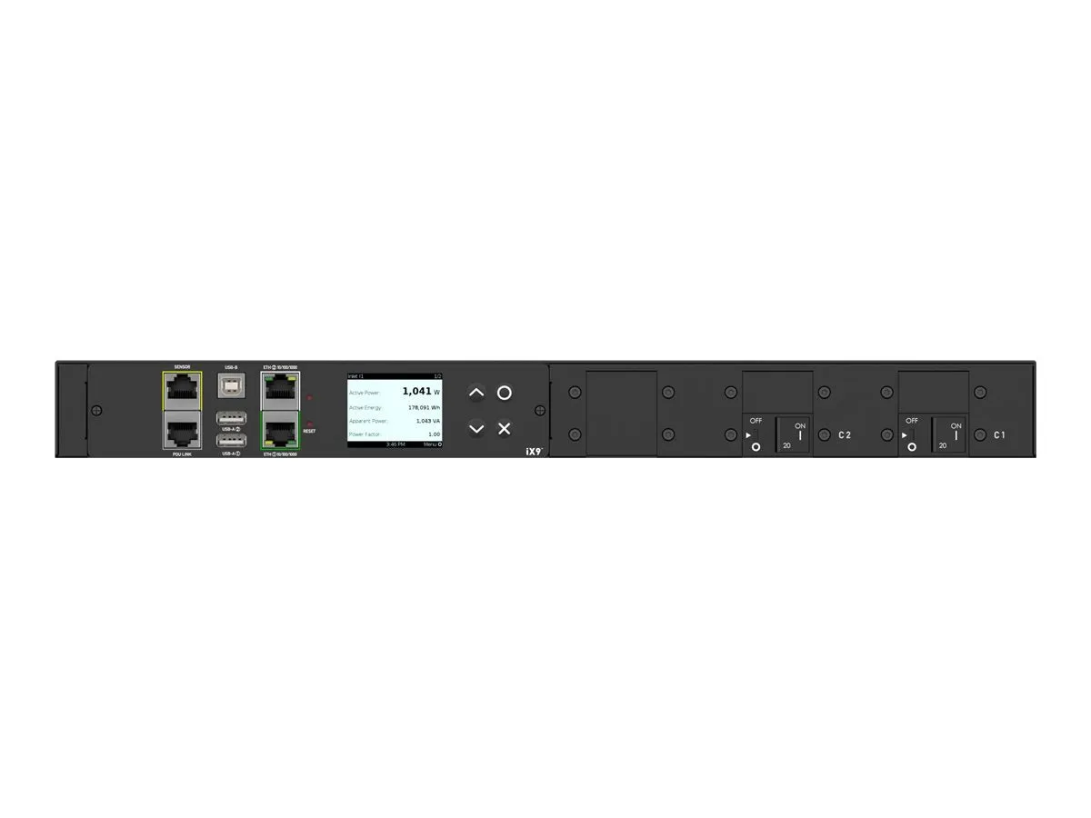 Raritan PX4-5289R-E8 - Power distribution unit (rack-mountable) - AC 208 V - 5000 VA - Ethernet 10/100/1000, Ethernet 10/100,