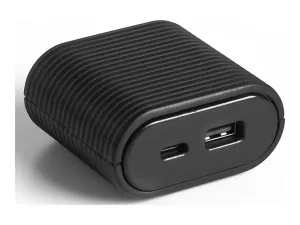 Reya - Power adapter - low profile, USB Hub - 65 Watt - output connectors: 2 - black PWR-AC-BK