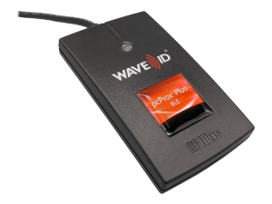 rf IDEAS WAVE ID Mobile Keystroke RF proximity reader - RF proximity reader - USB - 125 KHz / 132 KHz / 13.65 MHz - black RDR-30581AKU