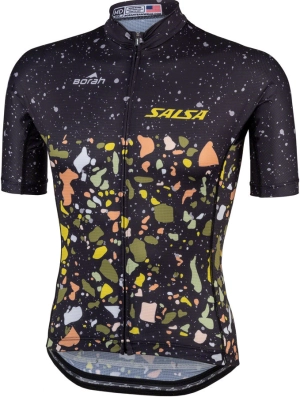 Salsa Mens Terrazzo Aero Jersey - Large Black