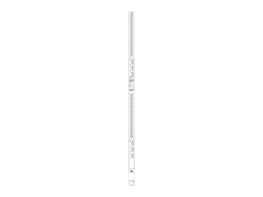Server Technology PRO2 Switched PDU C2W36TE-DFME2M99 - Master - power distribution unit (rack-mountable) - AC 208 V - 14.4 kW