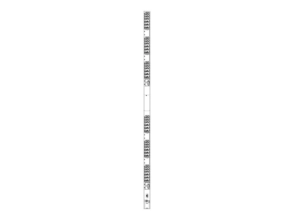 Server Technology PRO3X Switched POPS PDU C3WG36RL-EPJE2MT4 - Power distribution unit (rack-mountable) - AC 230 V - 7.3 kW -