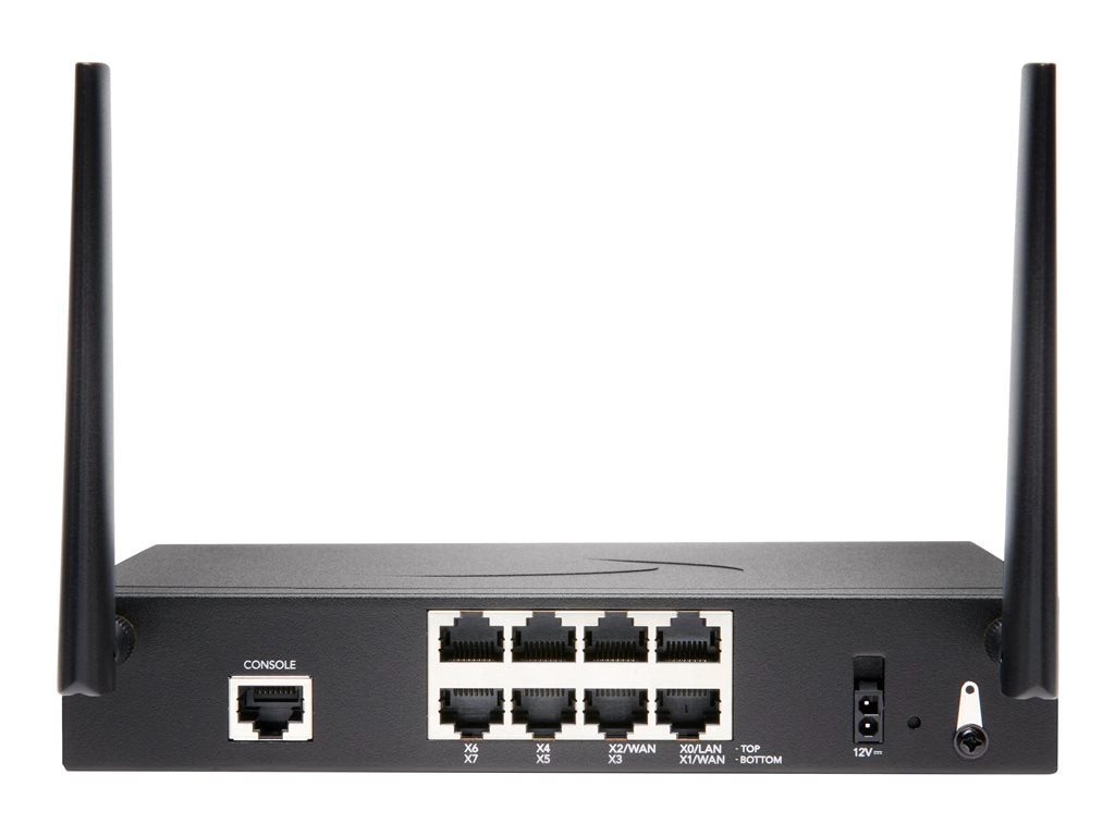 SonicWall TZ370W - Advanced Edition - security appliance - 1GbE - Wi-Fi 5 - 2.4 GHz, 5 GHz - SonicWALL Secure Upgrade Plus Program 02-SSC-6838