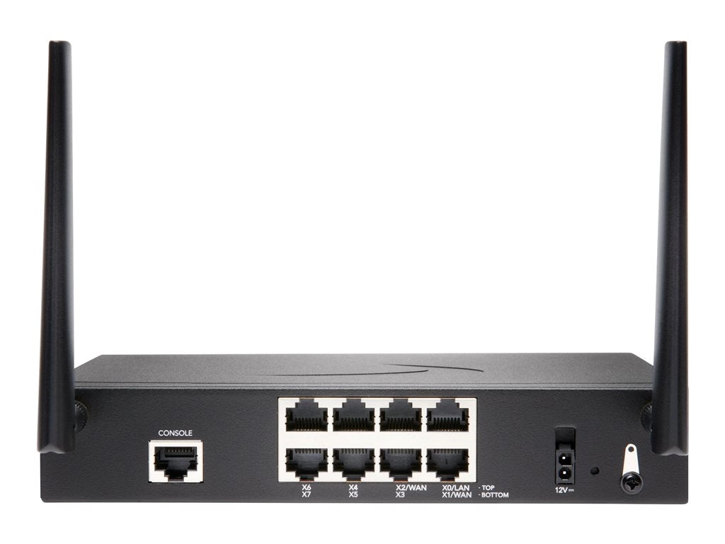 SonicWall TZ370W - Advanced Edition - security appliance - 1GbE - Wi-Fi 5 - 2.4 GHz, 5 GHz - SonicWALL Secure Upgrade Plus Program 02-SSC-6839