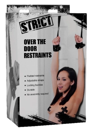 Strict - Deluxe Over the Door Restraint System - Black