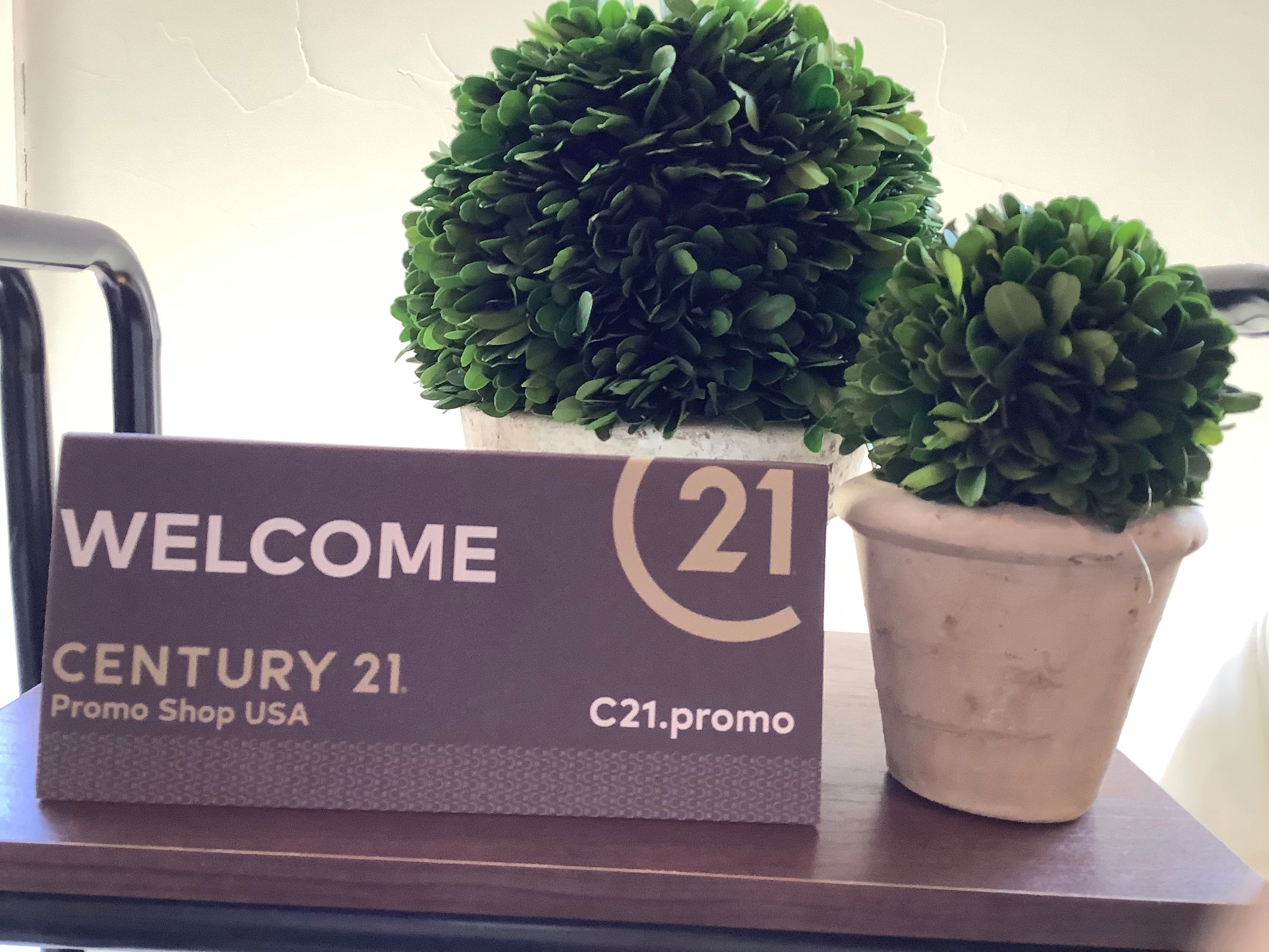Table Tent x 5 - WELCOME
