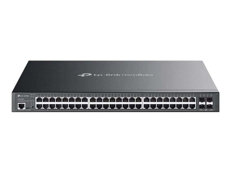 TP-Link Omada SG3452XMPP V1.8 - Switch - L2  - managed - 40 x 10/100/1000 (PoE )   8 x 10/100/1000 (PoE  )   4 x 10Gb Ethernet